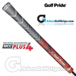 Golf Pride New Decade Multi Compound MCC Plus 4 Grips - Black / Red  x 13