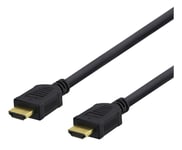 Deltaco HDMI kabel 4K UHD 5 Meter svart