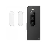 2-PACK Xperia 10 V Skydd Linsskydd Kameraskydd Transparent