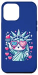 Coque pour iPhone 15 Pro Max Statue of Liberty Cute NYC New York City Manhattan Girls