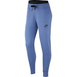 Nike Womens' Nike Sportswear Air Fleece Pants, Indigo Storm/Black, X-Small