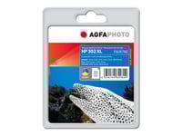 Agfaphoto - Färg (Cyan, Magenta, Gul) - Kompatibel - Återanvänd - Bläckpatron (Alternativ För: Hp 302Xl, Hp F6u67ae) - För Hp Deskjet 1110, 21Xx, 36Xx  Envy 45Xx  Officejet 38Xx, 46Xx, 52Xx
