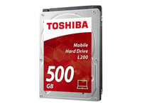 Toshiba L200 Laptop PC - Disque dur - 500 Go - interne - 2.5" - SATA 3Gb/s - 5400 tours/min - mémoire tampon : 8 Mo