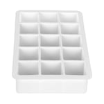 Ice Trays, NonToxic Ice Maker Mold, Ice Mould, Easy to Release Ice Cubes Maker, NonStick Home Coffe Shop for Whiskey Coffee(White)
