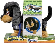 Waggles the Dog Animal Toy For Kids Walking Dog, Barks & Wags His Tail Animagic