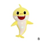 Baby Plush Shark Singing Music Toys English Doll Gift Toy