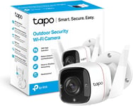TP-Link Tapo Outdoor Security Camera, Weatherproof, No Hub Required, Works with