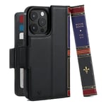 iPhone 14 Pro Twelve South BookBook Plånboksfodral - MagSafe-kompatibel - Svart