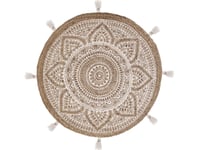 Atmosphera Modern Beige Jute Matta Cirkelmatta Matta