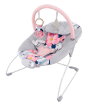 LADIDA Grey & Floral Baby Bouncer Vibration Mode Calming Music &Toys  Sakura 147