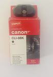 Staples C29 compatible with  Canon CLI-8BK Black Ink Cartridge - New/Sealed 13ml