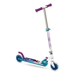 Mondo Toys - Scooter FROZEN - La Reine des Neiges - Trottinette 2 roues pliable en aluminium avec plateau extra grip et guidon réglable enfant / fille - 28221