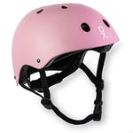 SOKE Helmet Casque de Scooter Mixte-Jeune, Rose, XS
