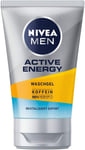 NIVEA MEN Active Energy Wash Gel (100 Ml), Cleansing Gel with Caffeine from 100%