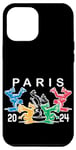 Coque pour iPhone 13 Pro Max Paris France Breakdance