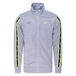 Nike Track Top NSW Repeat - Grå/Neon/Svart adult FD1183-013