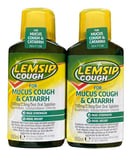 Lemsip Mucus Cough Liquid Catarrh Chesty Relief Oral Solution 2 X Bottles New