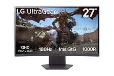 LG UltraGear 27GS60QX-B skärm - LED-bakgrundsbelysning - 27" - AMD FreeSync, VESA Adaptive-Sync - VA - 1ms - QHD 2560x1440 vid 180Hz