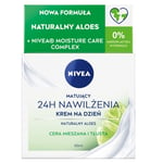 Nivea 24H Moisturizing Mattifying Day Cream för kombinerad och fet hud 50ml (P1)