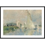 Gallerix Poster Regatta at Argenteuil By Auguste Renoir 4728-30x40