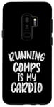 Coque pour Galaxy S9+ Running Comps est mon agent immobilier Cardio Funny