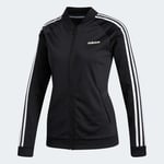 Adidas Dazzle Womens Track Top Black Size L  Full Zip Woven Training Jacket