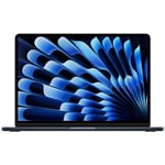 Apple MacBook Air 13 Laptop with M3 Chip - Midnight 8GB RAM - 512GB SSD - 8-Core CPU -10-Core GPU - 13.6 Liquid Retina Display - Backlit Keyboard - 1080p FaceTime HD Camera - Works with iPhone & iPad