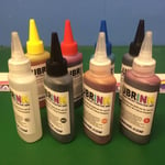 8x 100ml LUBRINK DYE Printer Refill Ink for SureColor SC P400 Not Genuine Epson