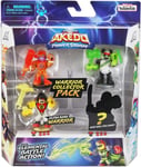 Legends of Akedo Powerstorm Warrior Collector Pack 15188 4 Toy Mini Figures