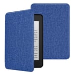 MoKo Case Fits 6" Kindle Paperwhite (10th Generation, 2018 Releases), Premium Ultra Lightweight Shell Cover with Auto Wake/Sleep for Amazon Kindle Paperwhite 2018 E-reader - Blue