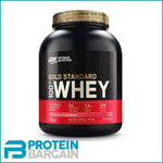 Optimum Nutrition Gold Standard Whey Protein 2.2kg Delicious Strawberry 76 Serve