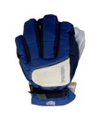 Hestra Youth Isaberg Czone Jr Gloves, Black/Blue/Ivory, Medium (5)