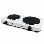 NEW! 2.5Kw Electric Portable Kitchen Double Twin Hot Plate