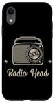 Coque pour iPhone XR Tête de radio rétro vintage
