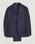 Oscar Jacobson Ego Loro Piana Zelander Merino Wool Suit Navy