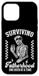 iPhone 12 mini Surviving Fatherhood,One Beer At A Time,Funny Beer Lover Dad Case