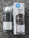 Genuine HP 32XL Black Ink Bottle 135ml & 31 Cyan 70ml New Sealed 1VV24A 1VU26A