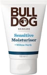 Bulldog Sensitive Moisturiser for Men, 100Ml, (Pack of 1)