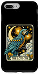 iPhone 7 Plus/8 Plus Funny Macaw Parrot Moon Tarot Card Men Women Parrot Lover Case