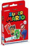 Super Mario WHOT Card Game English Edition  Family Card Game for Ages 6 and up