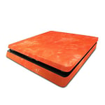 Playstation 4 Slim PS4 Slim Skin Orange Watercolour Console Skin/Cover/Wrap for Playstation 4 Slim