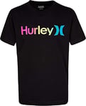 Hurley T- Shirt Graphique One and Only, Noir (Multi), 7 años Garçon