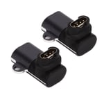 2pcs For Garmin To Type C Female Adapter Mini USB C Adapter For Garmin Watch NDE
