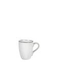 Krus 'Nordic Sand' M/ Hank Home Tableware Cups & Mugs Coffee Cups Grey Broste Copenhagen