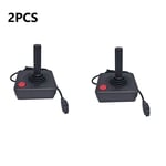 2PCS Joystick Controllers Fit for Atari 2600 Console Compatible with Approx 1.8m