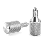 2 PC Accessory Thumb Screws for Tilt Head and Lift Bowl Mixers, Silver Long6144
