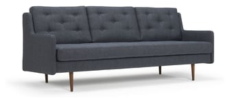 Bovento Holme 3-pers. Sofa, blå stoff