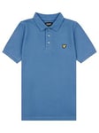 Lyle & Scott Boys Classic Polo Shirt - Blue Horizon, Blue, Size 14-15 Years
