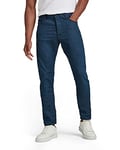 G-STAR RAW Men's Triple A Regular Straight Jeans, Blue (3d raw denim D19161-C829-1241), 28W / 30L