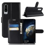 huawei Huawei P30 PU Wallet Case Black